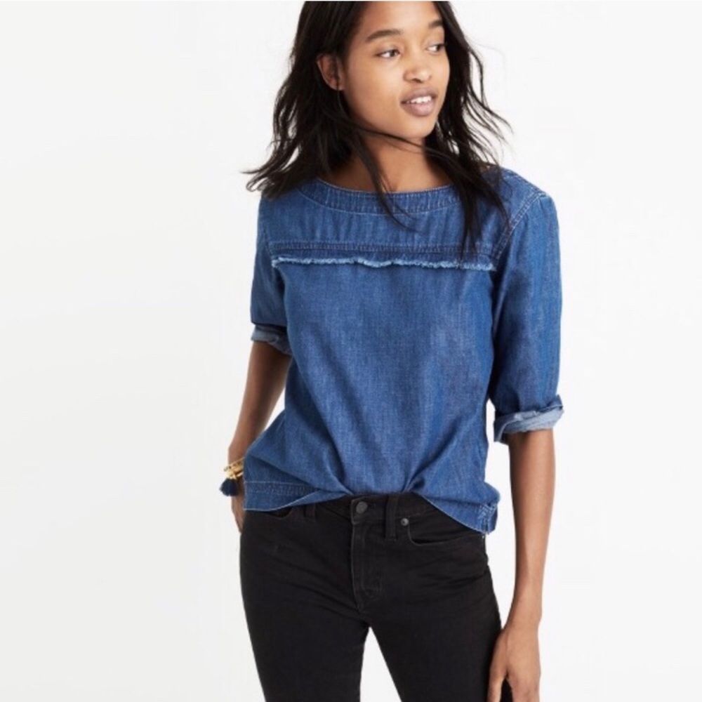Denim herald tee, S